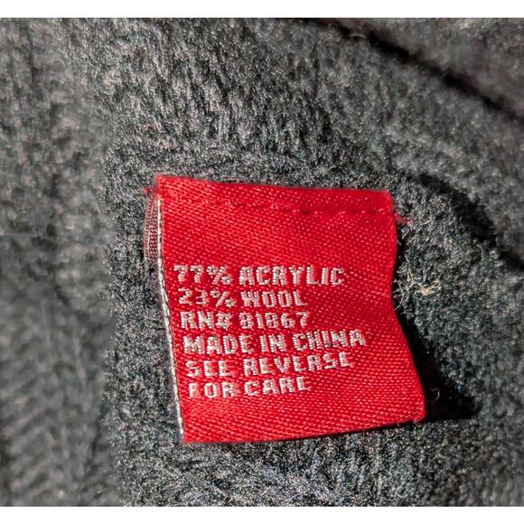 Style & Co Sweater Vest Midi Dress Womens Medium Black Cable Knit Button Belted - Picture 8 of 9